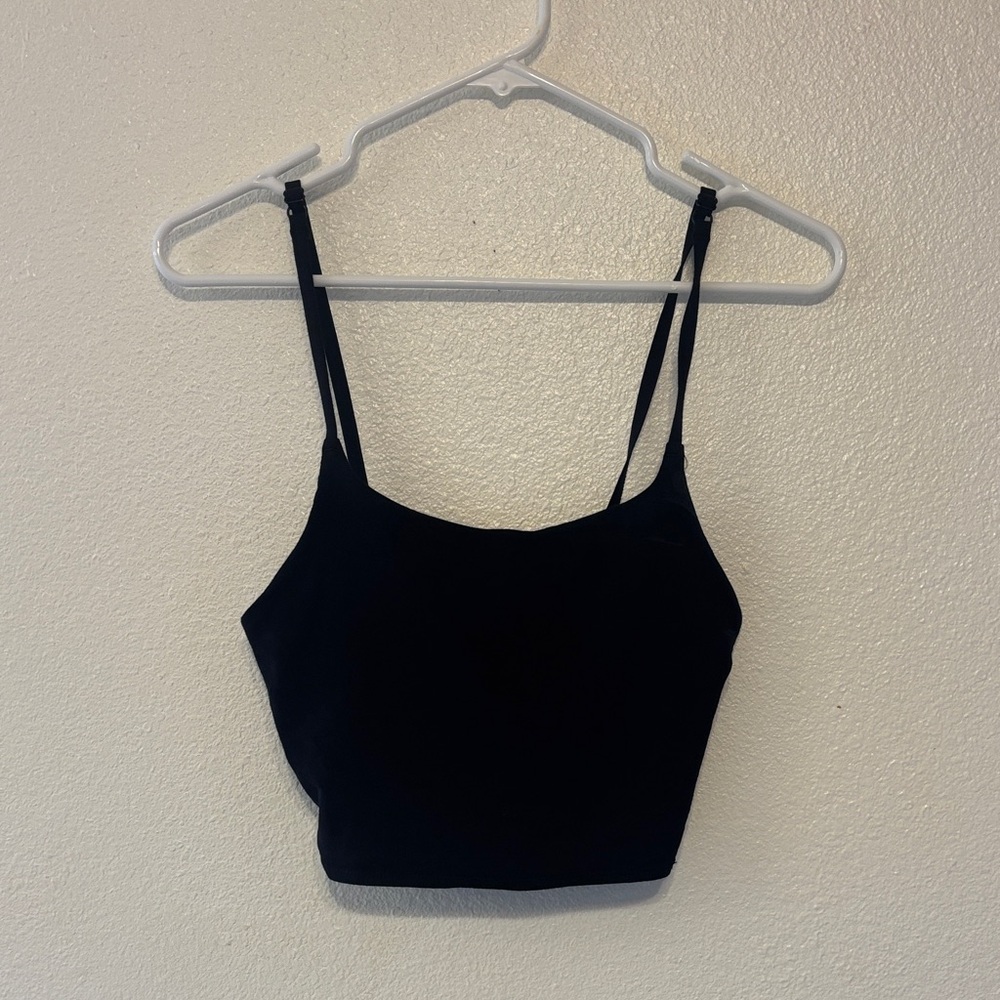 Old Navy Sleek Black Crop Top
